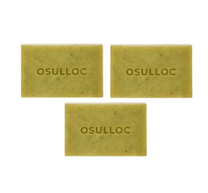 3 X OSULLOC Jeju Green Tea Cleansing Bar, from Korea_KT