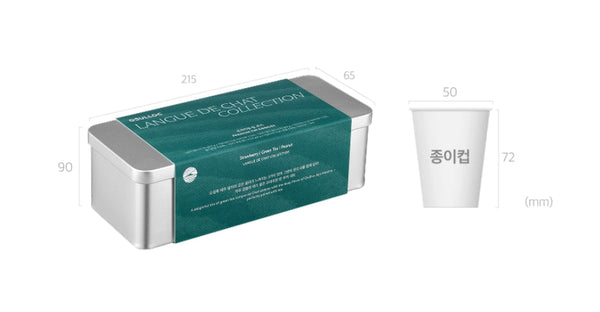2 x OSULLOC Langue De Chat Collection, 3 flavors x 7 ea from Korea