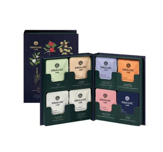 Osulloc Master Blend Tea Gift Set, 32 tea bags (8 Flavors X 4ea), from Korea by OSULLOC