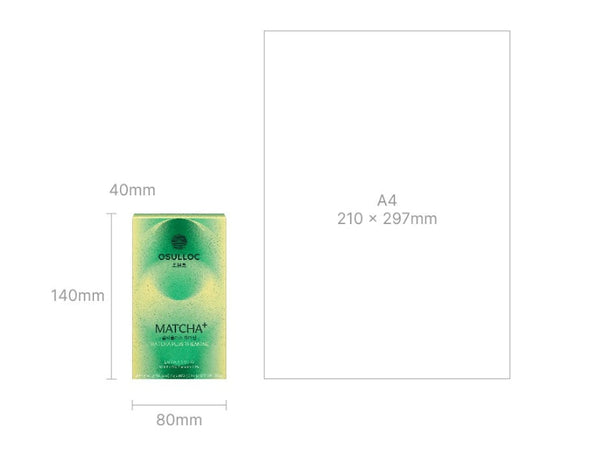 3 x OSULLOC Matcha Plus Theanine 10 Sticks from Korea
