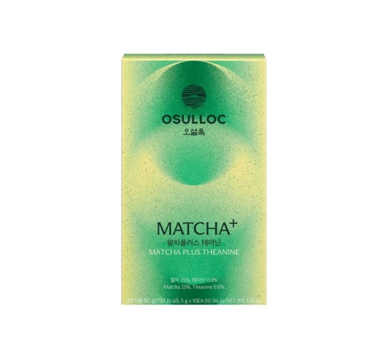 OSULLOC Matcha Plus Theanine 10 Sticks from Korea