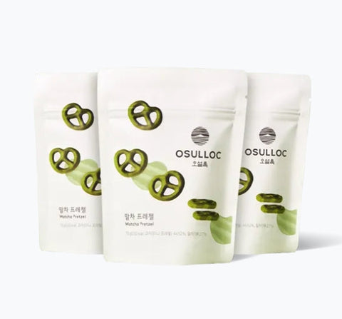 3 X OSULLOC Matcha Pretzel 70g from Korea by OSULLOC