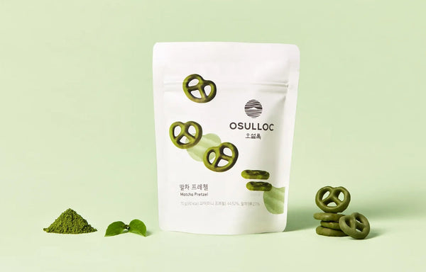 3 X OSULLOC Matcha Pretzel 70g from Korea by OSULLOC