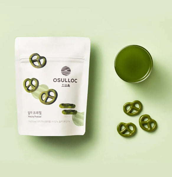 3 X OSULLOC Matcha Pretzel 70g from Korea by OSULLOC