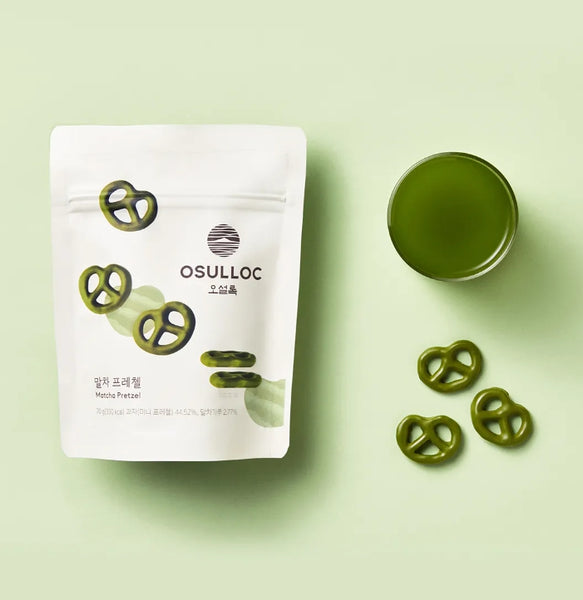 OSULLOC Matcha Pretzel, from Jeju from Korea_KT