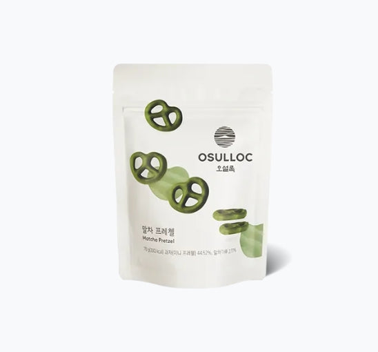 OSULLOC Matcha Pretzel, from Jeju from Korea by OSULLOC