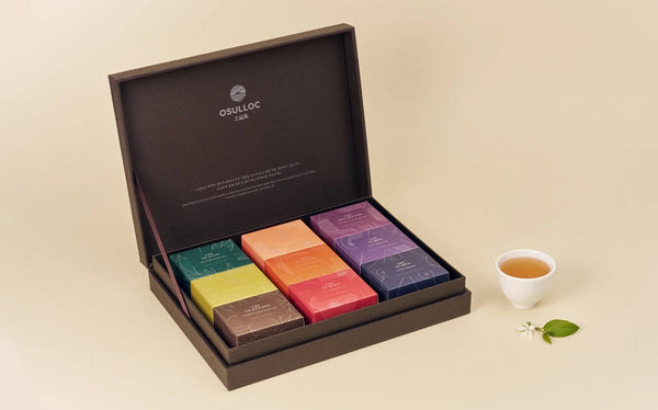 OSULLOC Premium Tea Collection Gift Set, 90 tea bags (9 Flavors x 10 tea bags), from Korea_KT by OSULLOC