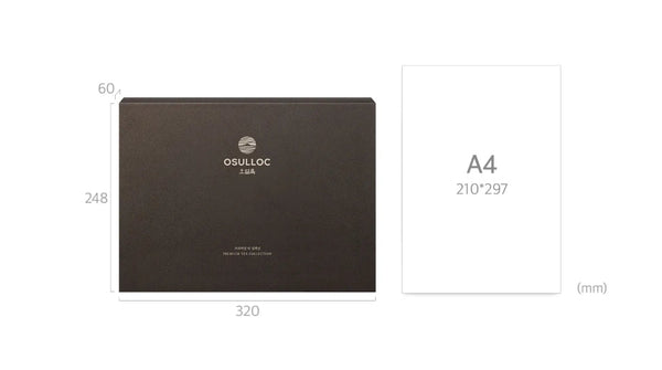 OSULLOC Premium Tea Collection Gift Set, 90 tea bags (9 Flavors x 10 tea bags), from Korea_KT by OSULLOC