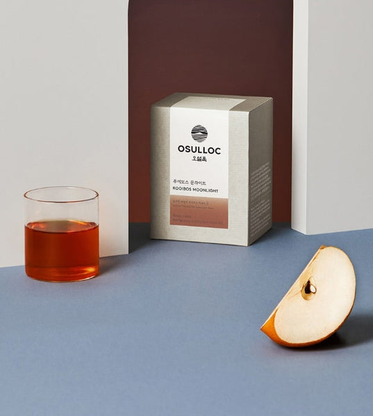 OSULLOC Rooibos Moonlight, 10 Piramid Tea Bags from Korea