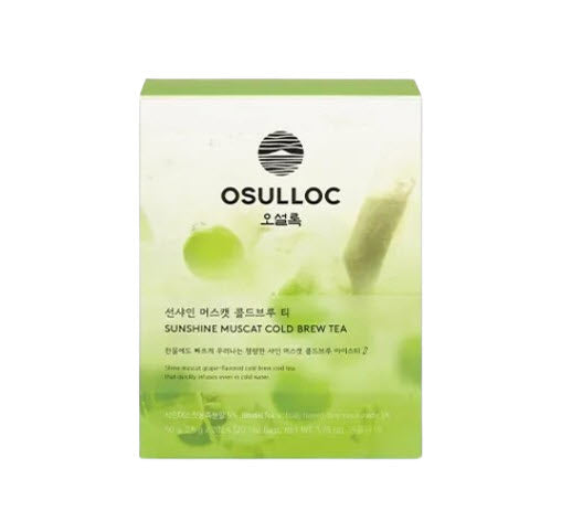 OSULLOC Sunshine Muscat Cold Brew Tea, 1 Box 20 Tea Bags from Korea by OSULLOC
