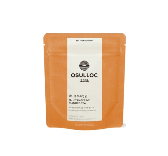 OSULLOC Samdayeon Jeju Tangerine Blended Tea, 1 Pouch X 30g (Loose Leaf Tea) from Korea by OSULLOC