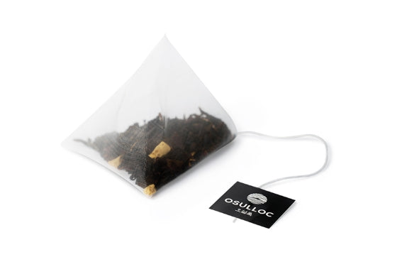 3 X OSULLOC Samdayeon Jeju Tangerine Blended Tea, 1 Box 10 Tea Bags from Korea by OSULLOC