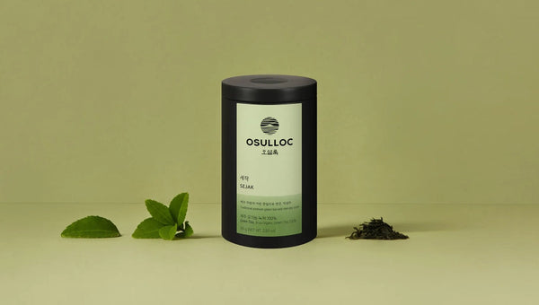2 x OSULLOC Sejak Green Tea 80g (Loose Leaf Green Tea) from Korea