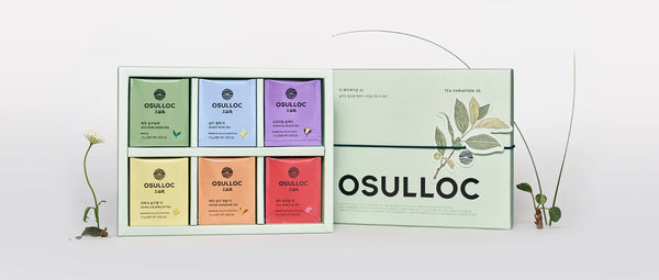 OSULLOC Tea Variation 30 Gift Set, 30ea ( 6 Flavors X 5 Ea), from Korea_KT