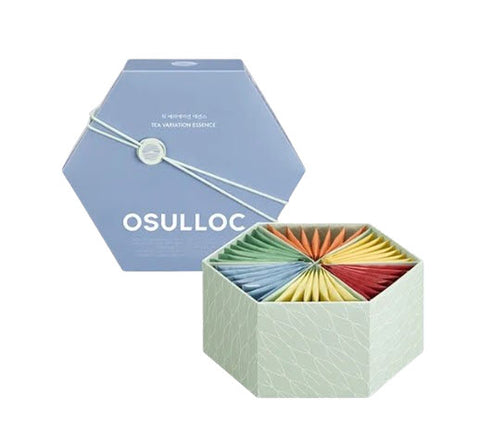 OSULLOC Tea Variation Essence Gift Set, 6 types 42 pieces (6flavors x 7ea), from Jeju from Korea_KT