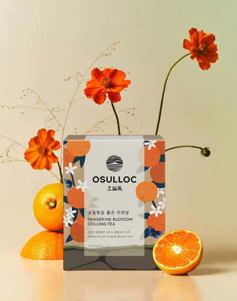 OSULLOC Tangerine Blossom Oolong Tea, 1 Box 10ea, from Korea by OSULLOC
