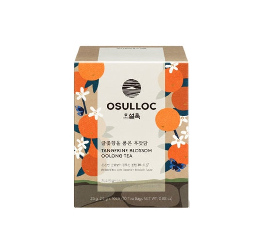 OSULLOC Tangerine Blossom Oolong Tea, 1 Box 10ea, from Korea by OSULLOC