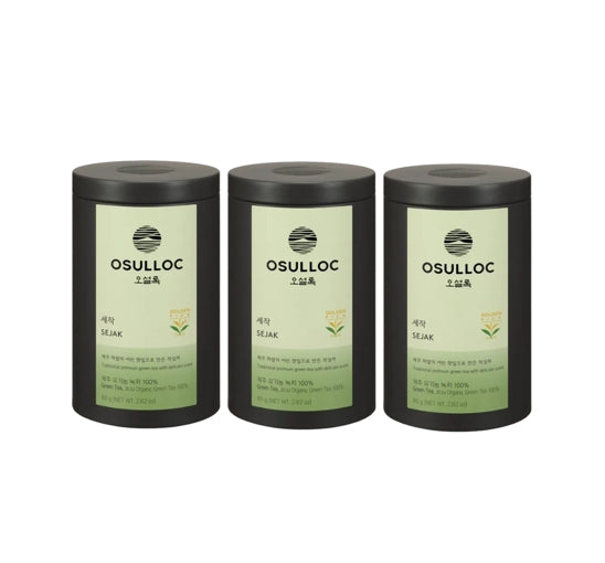3 X OSULLOC [2025 Golden Pick] Sejak, Loose Leaf Tea 80g from Korea by OSULLOC