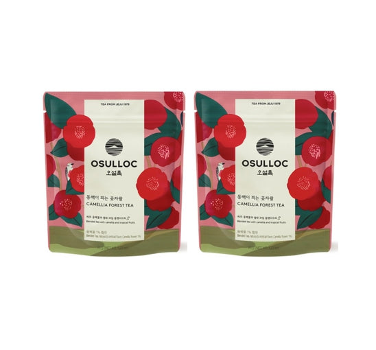 2 x OSULLOC Camellia Forest Tea 35g (Loose Leaf Tea) from Korea