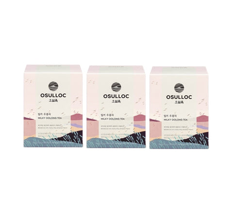 3 X OSULLOC Milky Oolong Tea, 1 Box 10 Tea Bags, from Korea by OSULLOC