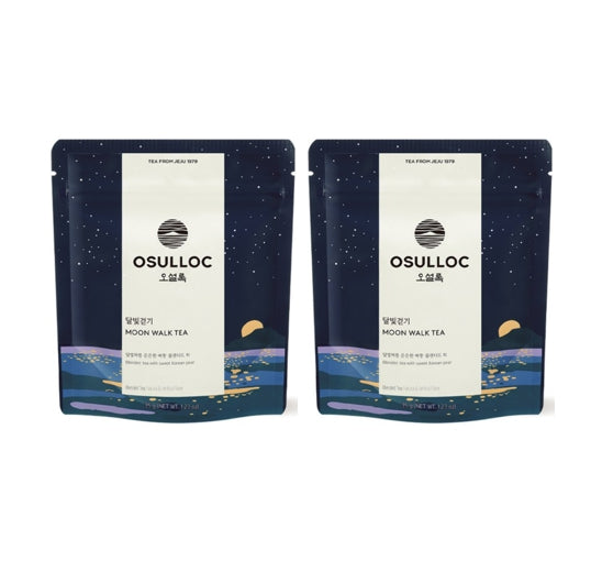 2 x OSULLOC Moon Walk 35g (Leaf Tea) from Korea