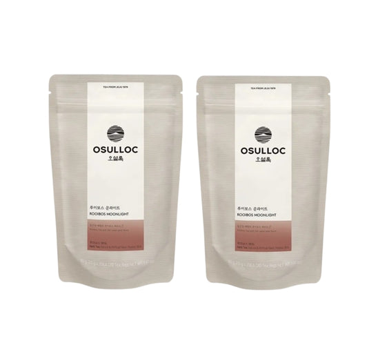 2 x OSULLOC Rooibos Moonlight, 20 Piramid Tea Bags from Korea