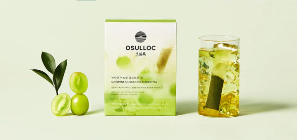 OSULLOC Sunshine Muscat Cold Brew Tea, 1 Box 20 Tea Bags from Korea by OSULLOC