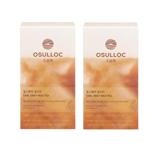 2 x OSULLOC Samdayeon Original Milk Tea, 10 Sticks from Korea