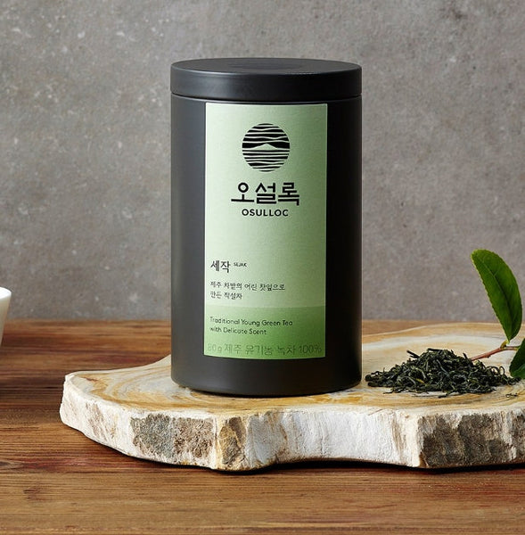 OSULLOC Sejak Green Tea, 1 Tin 80g (Loose Leaf Green Tea) from Korea by OSULLOC