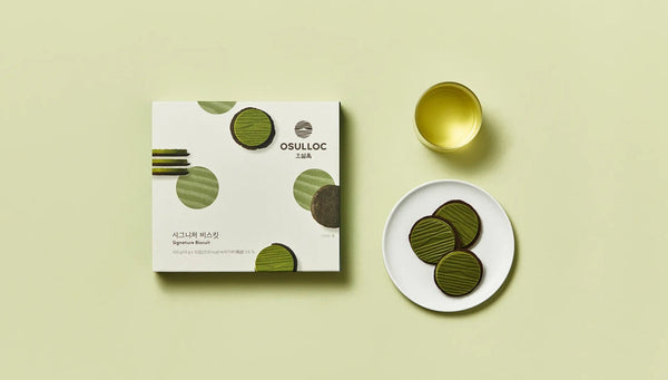 OSULLOC Signature Biscuit, 10 g x 10 pieces from Korea
