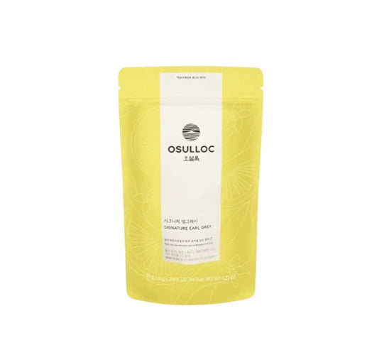 OSULLOC Signature Earl Gray, 1 Pouch x 20 Tea Bags from Korea by OSULLOC