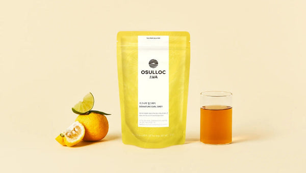 OSULLOC Signature Earl Gray 20 Piramid Tea Bags from Korea