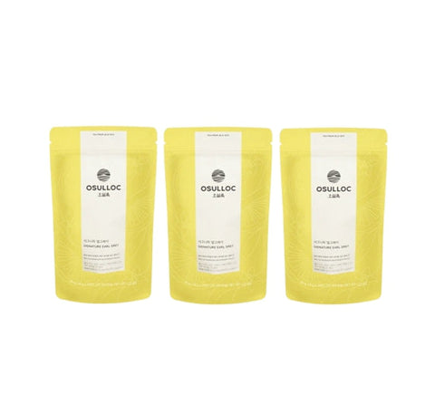 3 X OSULLOC Signature Earl Gray, 1 Pouch x 20 Tea Bags from Korea by OSULLOC