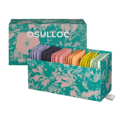 OSULLOC Tea Edition Camellia Hill Gift Set, 24 ea ( 6flavors x 4ea), from Jeju from Korea_KT