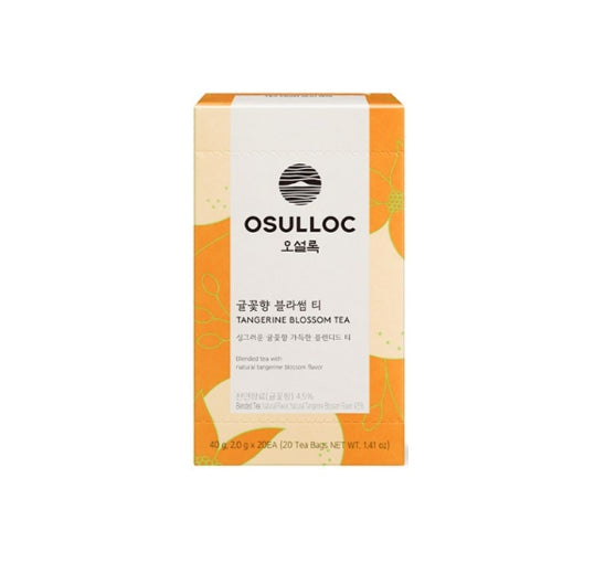 OSULLOC Tangerine Blossom Tea, 1 Box 20ea, from Korea by OSULLOC