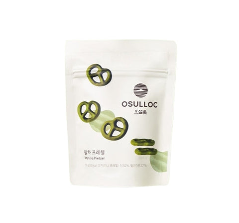 OSULLOC Matcha Pretzel 70g from Korea by OSULLOC