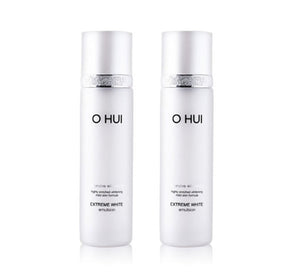 2 x O HUI Extreme White Emulsion 130ml from Korea