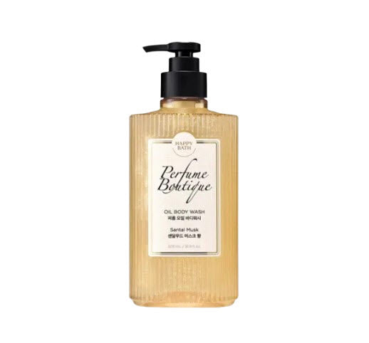 HAPPY BATH Perfume Boutique Oil Body Wash Santal Musk 500ml from Korea