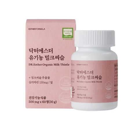 ESTHER FORMULA Organic Milk Thistle, 60 Tabless from Korea_KT