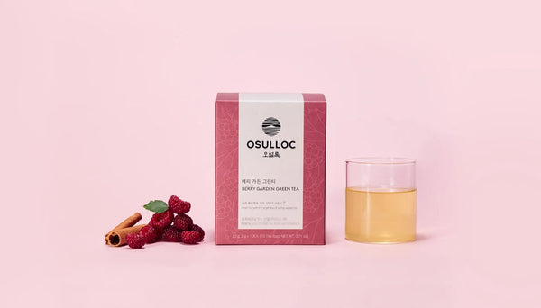 3 x Osulloc Berry Garden Green Tea 10 Pyramid Tea Bags  from Korea