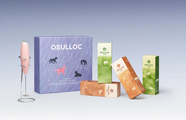 Osulloc Signature Milktea Collection Gift Se, 4 Flavors x 5 Sticks from Korea