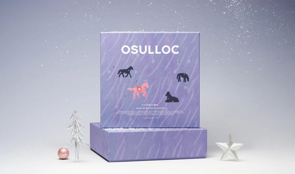 Osulloc Signature Milktea Collection Gift Se, 4 Flavors x 5 Sticks from Korea