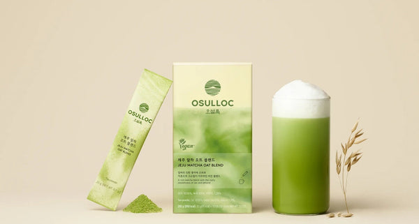 Osulloc Jeju Matcha Oat Blend 10 Sticks from Korea
