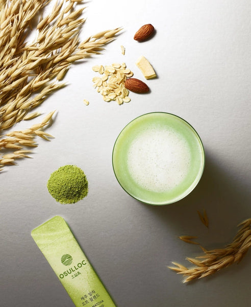 Osulloc Jeju Matcha Oat Blend 10 Sticks from Korea