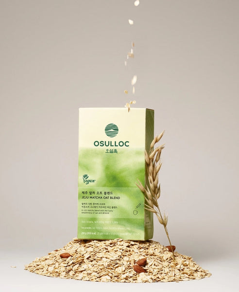 2 x Osulloc Jeju Matcha Oat Blend 10 Sticks from Korea