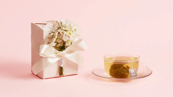 3 x Osulloc Wedding Green Tea 20 Pyramid Tea Bags, Floral Muscat Scent from Korea