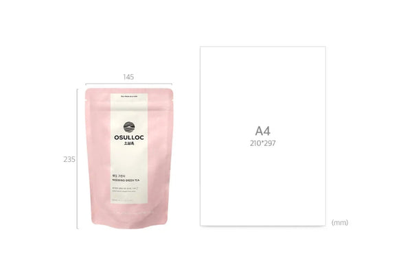 Osulloc Wedding Green Tea 20 Pyramid Tea Bags, Floral Muscat Scent from Korea