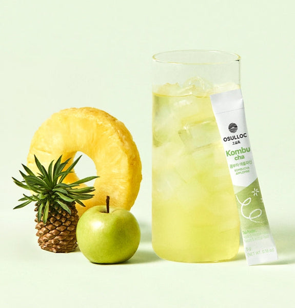 3 x Osulloc Kombucha Applepine 10 Sticks from Korea