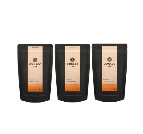 3 X Osulloc Volcanic Rock Tea, 1 Pouch 20 Tea bags, from Korea by OSULLOC