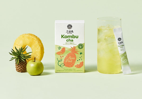 Osulloc Kombucha (Calamango + LycheePeach + Applepine), 1 Box 10ea, from Korea by OSULLOC